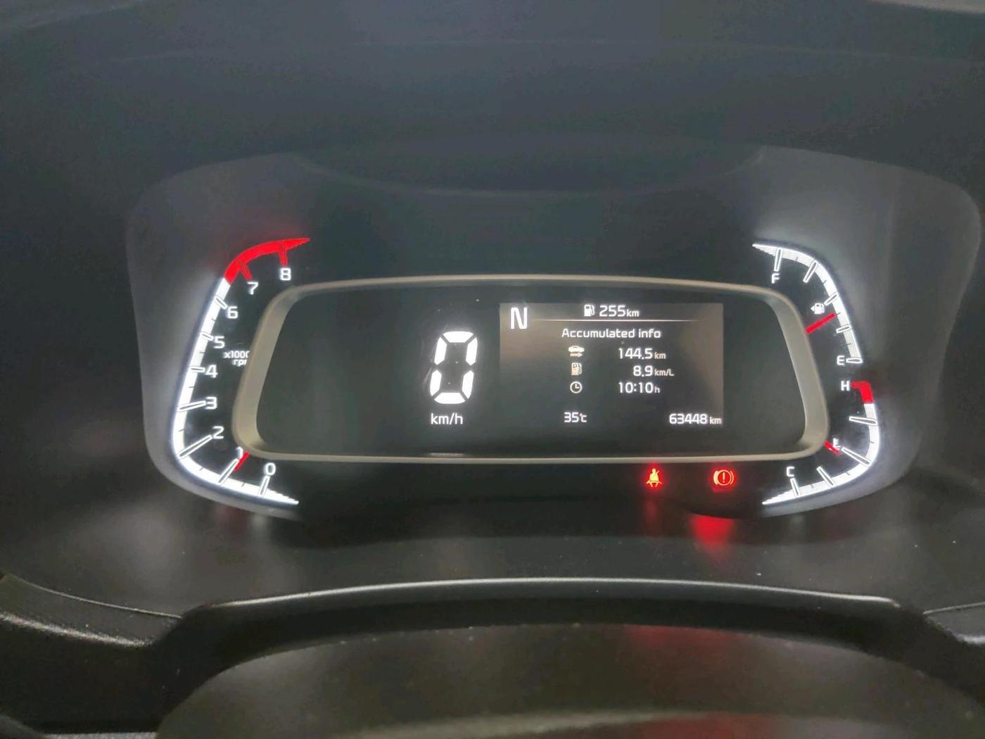 2021 KIA SONET GTX PLUS 1.0 IMT, Petrol, Manual, 63,448 km, interior