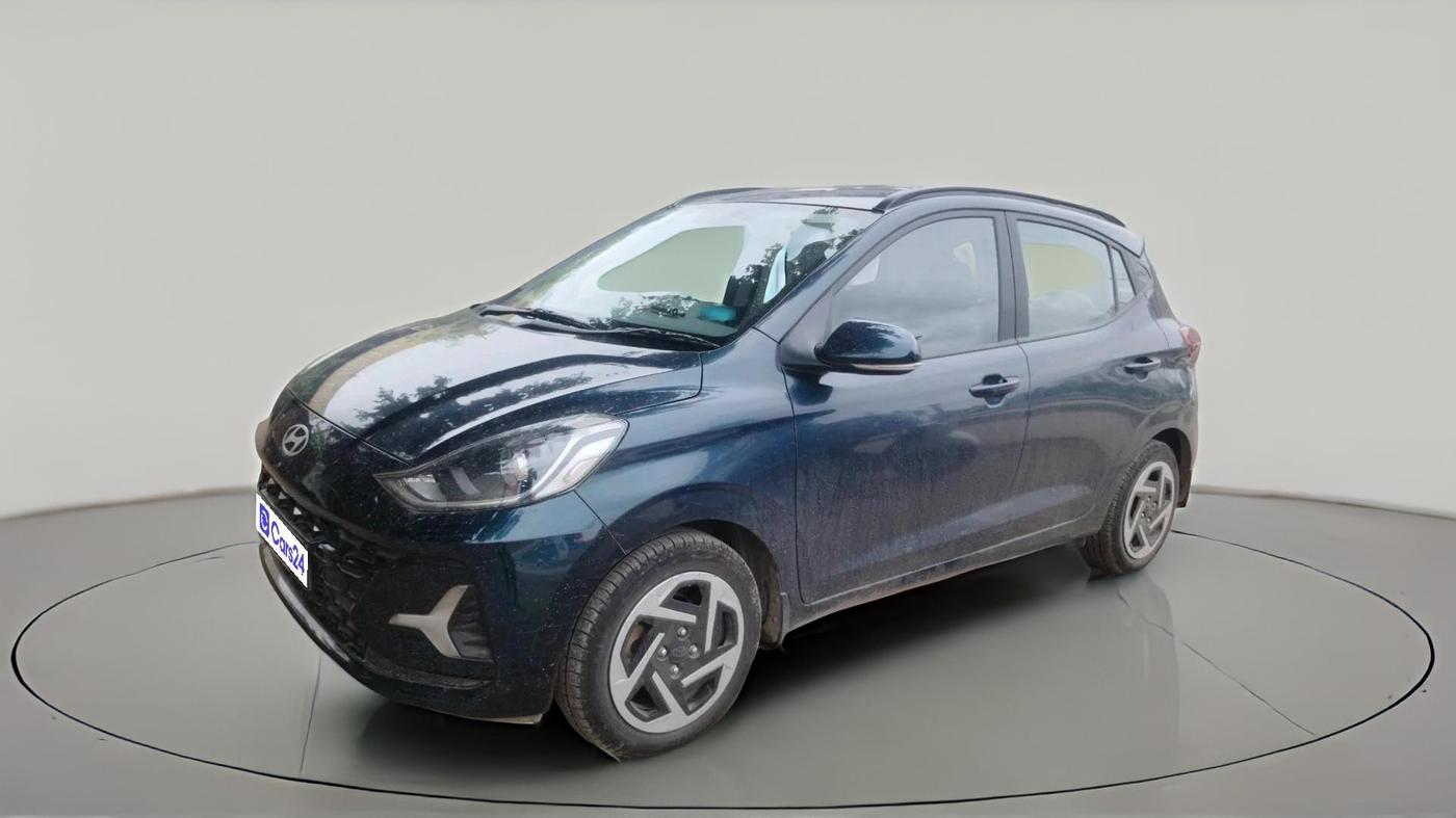 2023 Hyundai GRAND I10 NIOS SPORTZ AMT 1.2 KAPPA VTVT, CNG, Automatic, 45,597 km, exterior