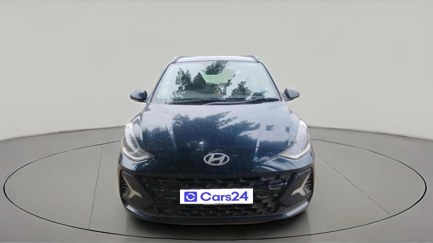 2023 Hyundai GRAND I10 NIOS SPORTZ AMT 1.2 KAPPA VTVT, CNG, Automatic, 45,597 km, exterior