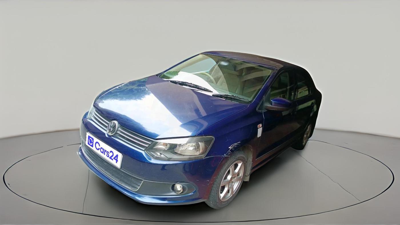 2014 Volkswagen Vento HIGHLINE 1.6 MPI, Petrol, Manual, 96,192 km, exterior
