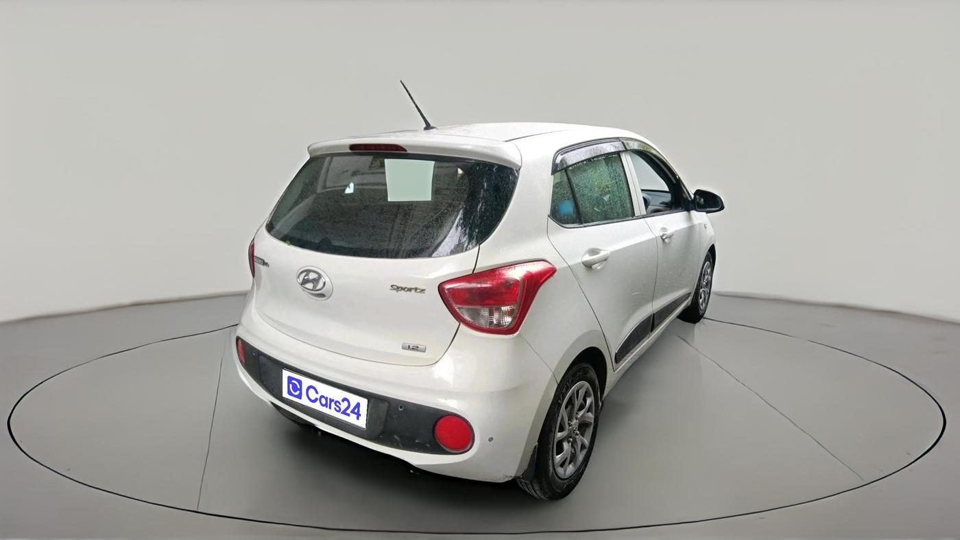 2017 Hyundai Grand i10 SPORTZ 1.2 KAPPA VTVT, Petrol, Manual, 74,741 km, exterior