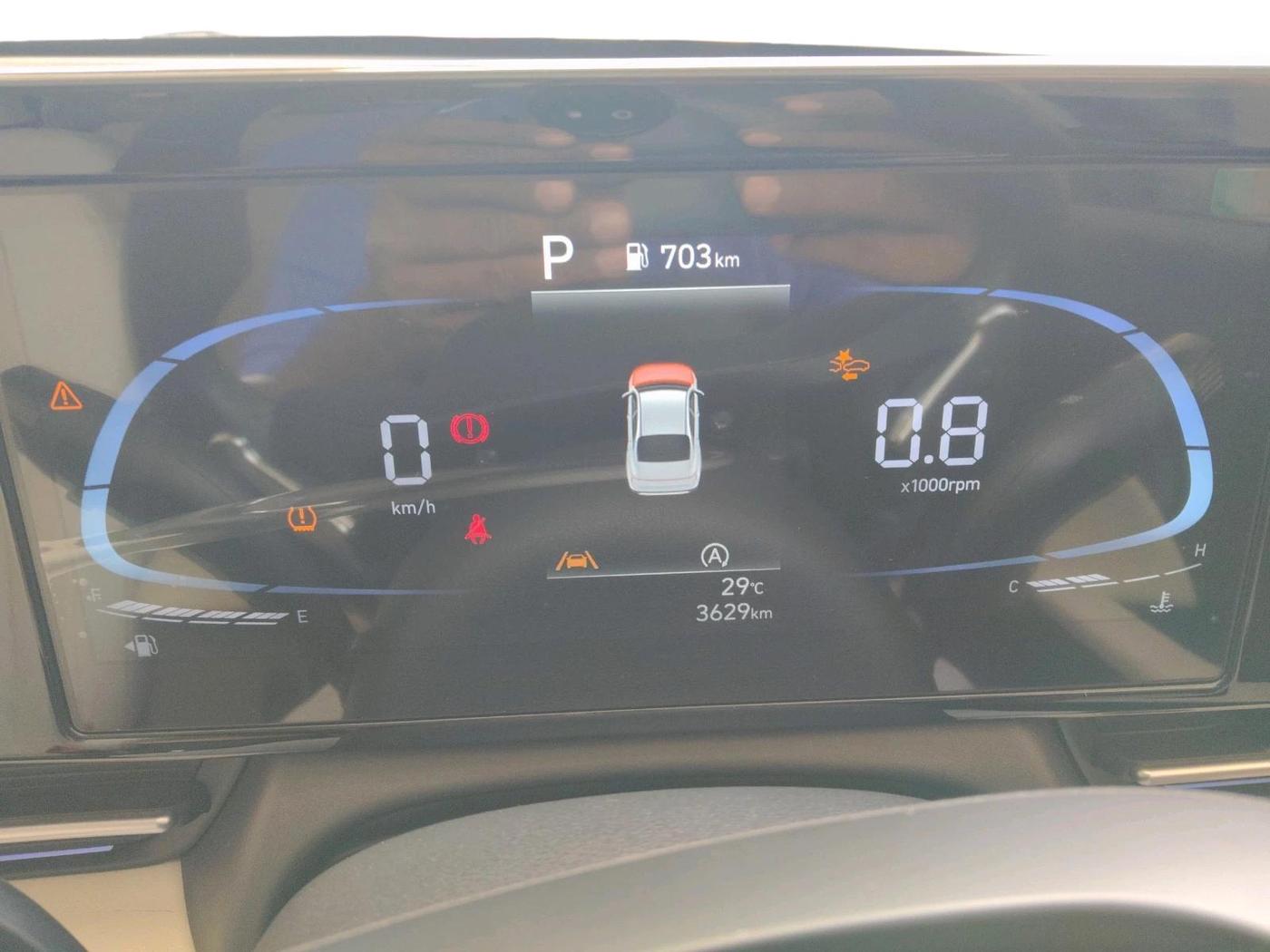 2024 Hyundai Verna  SX (O) 1.5 VTVT IVT, Petrol, Automatic, 3,629 km, interior
