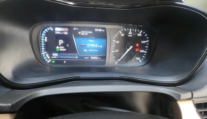 2022 Tata NEXON EV XZ Plus Lux Jet, Electric, Automatic, 34,603 km, interior