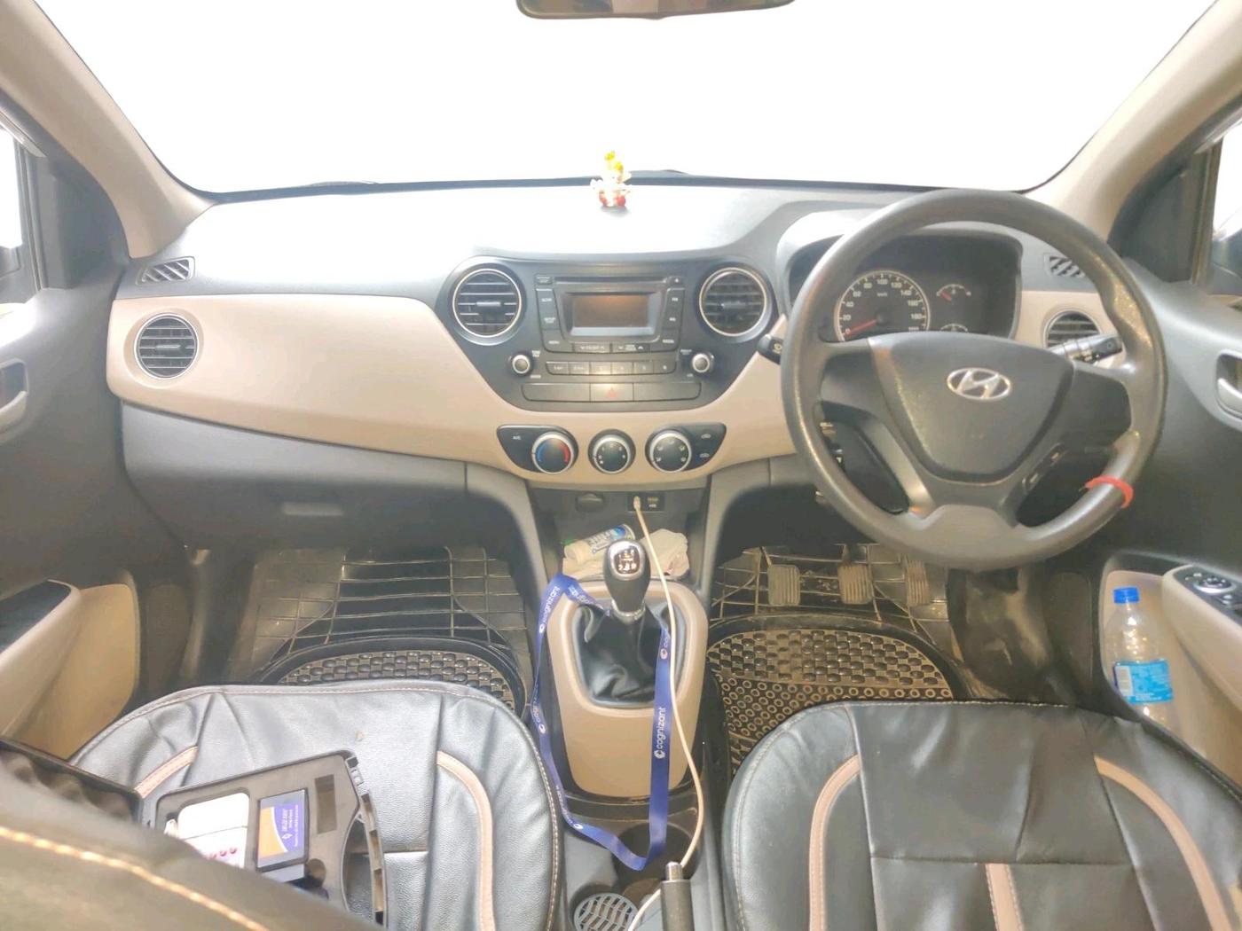 2014 Hyundai Grand i10 SPORTZ 1.2 KAPPA VTVT, Petrol, Manual, 80,593 km, interior