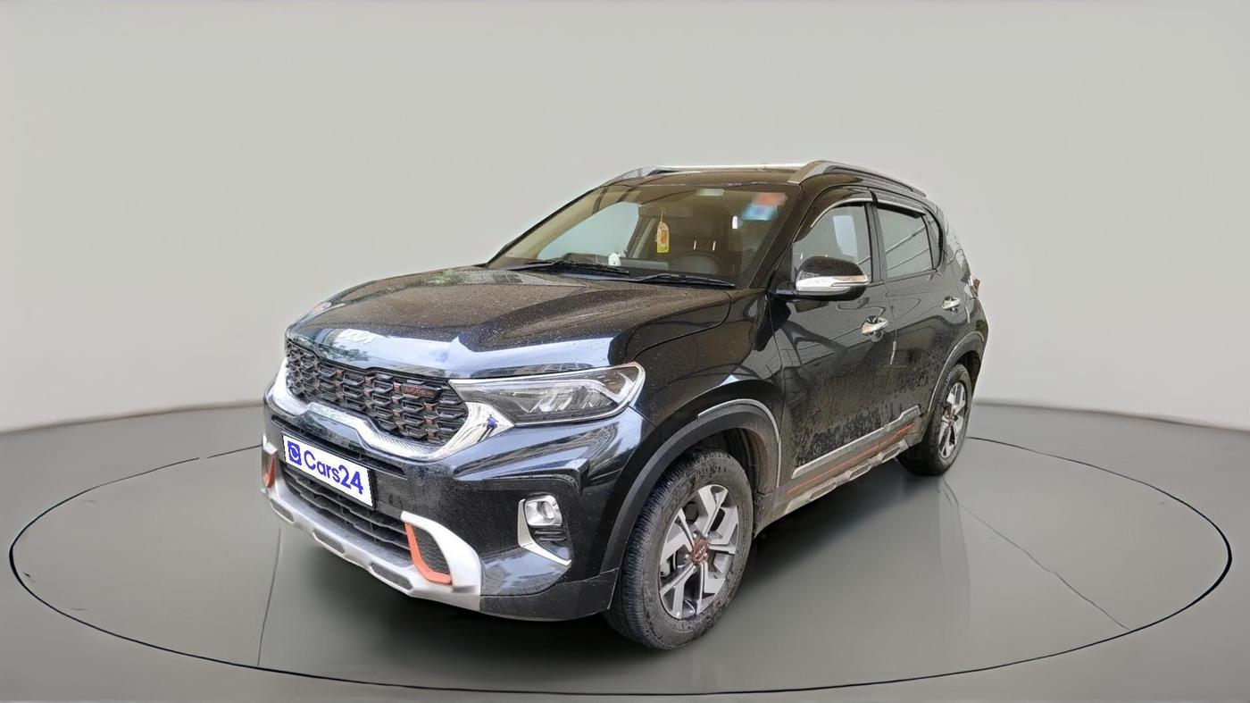 2023 KIA SONET HTX 1.0 TURBO PETROL IMT, Petrol, Manual, 38,399 km, exterior