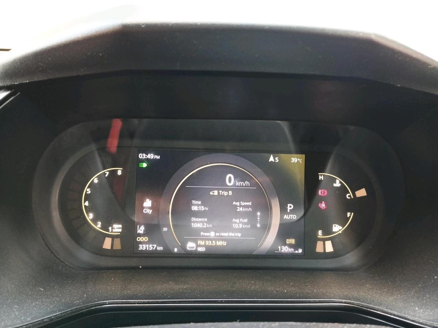 2022 Tata Safari XZA PLUS 6 S DARK EDITION, Diesel, Automatic, 33,157 km, interior