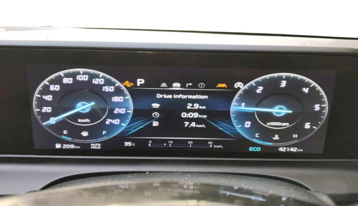 2023 KIA SELTOS  GTX PLUS 1.5 DIESEL AT, Diesel, Automatic, 42,142 km, interior