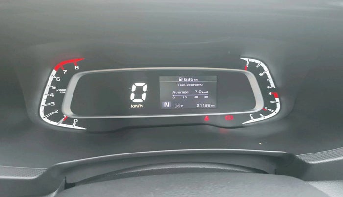 2022 KIA SONET HTK PLUS 1.0 IMT, Petrol, Manual, 21,138 km, interior