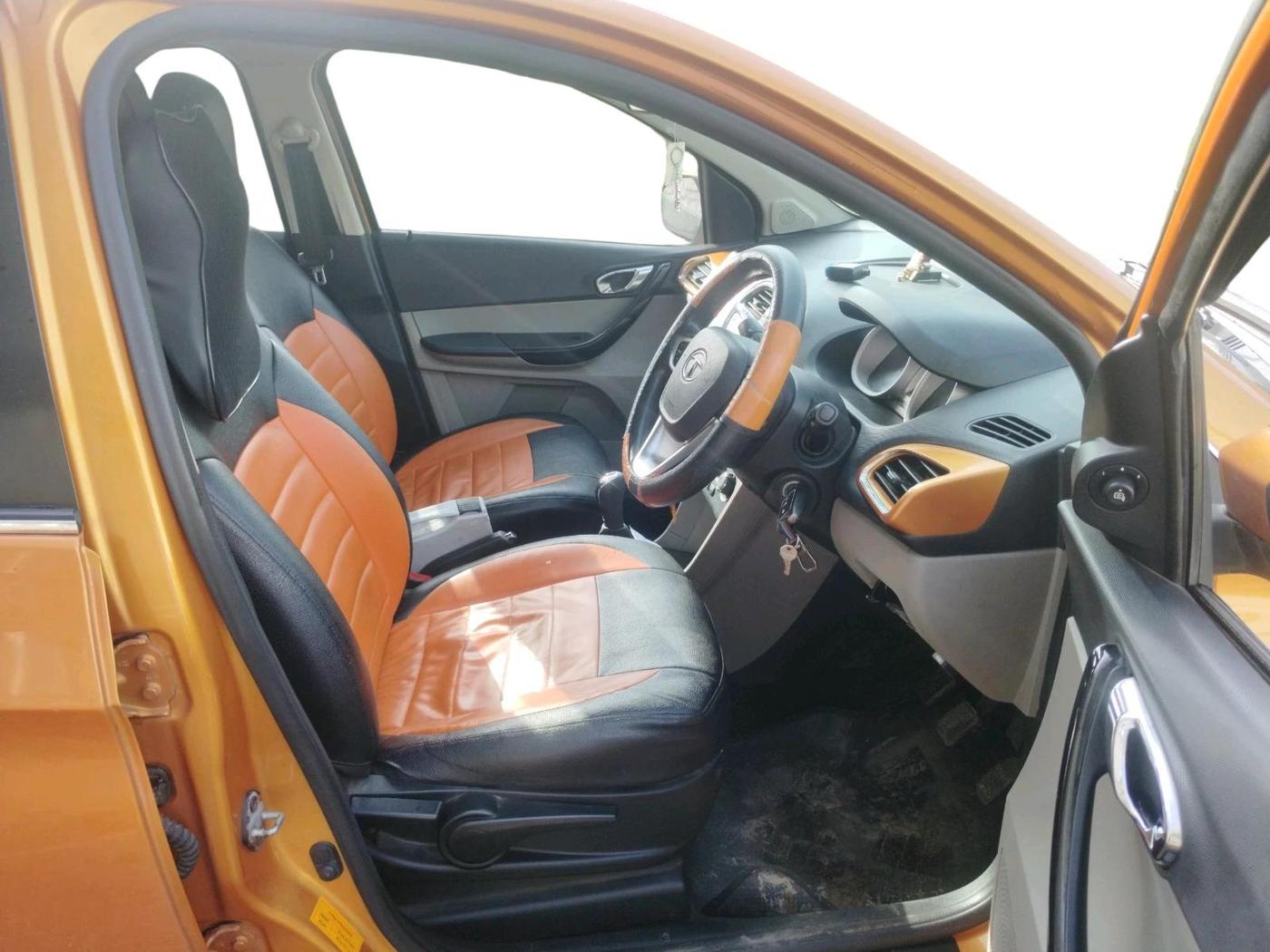 2017 Tata Tiago XZ PETROL, CNG, Manual, 17,073 km, interior