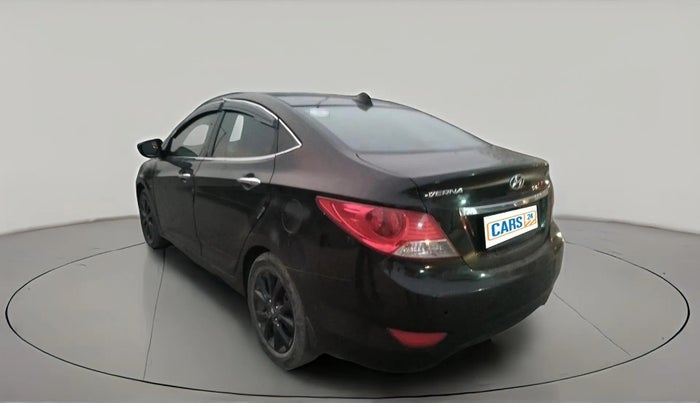 2013 Hyundai Verna FLUIDIC 1.6 VTVT SX AT, CNG, Automatic, 1,50,555 km, exterior