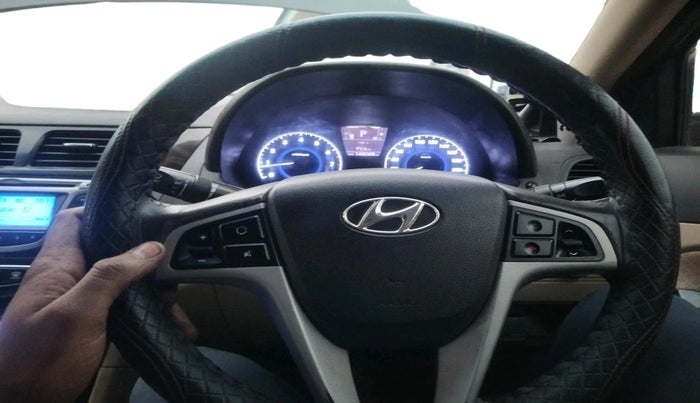 2013 Hyundai Verna FLUIDIC 1.6 VTVT SX AT, CNG, Automatic, 1,50,555 km, interior