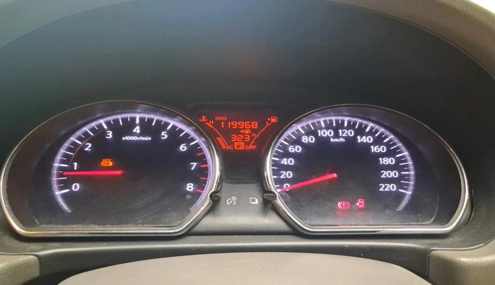 2012 Nissan Sunny XV PETROL, CNG, Manual, 1,19,968 km, interior