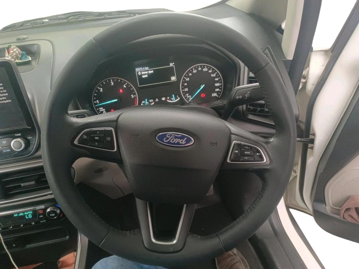 2020 Ford Ecosport TITANIUM 1.5L DIESEL, Diesel, Manual, 82,670 km, interior