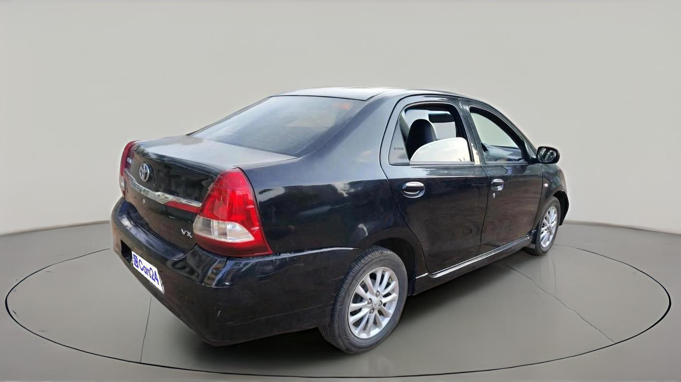 2011 Toyota Etios V, Petrol, Manual, 1,45,011 km, exterior