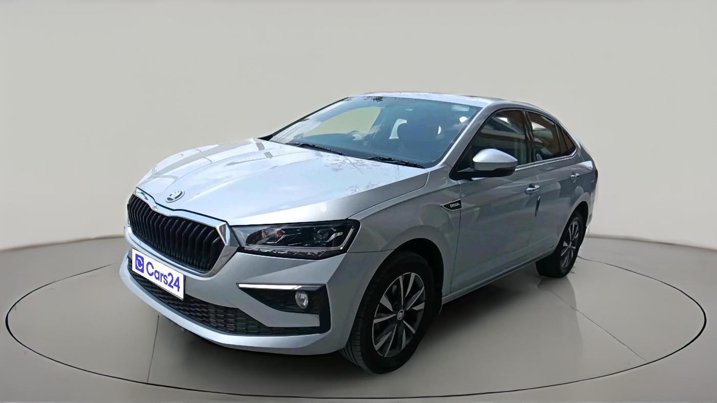 2023 Skoda SLAVIA STYLE 1.0L TSI MT, Petrol, Manual, 21,411 km, exterior