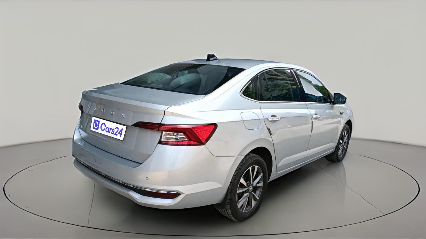 2023 Skoda SLAVIA STYLE 1.0L TSI MT, Petrol, Manual, 21,411 km, exterior