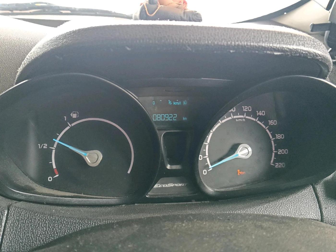 2014 Ford Ecosport AMBIENTE 1.5L PETROL, CNG, Manual, 80,919 km, interior