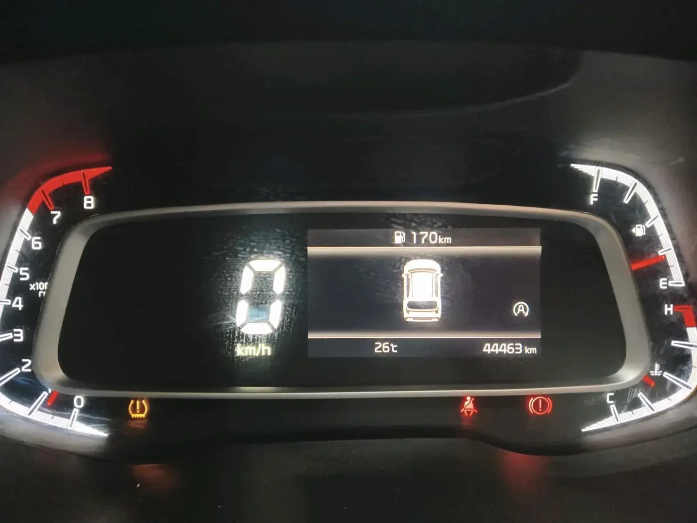 2024 KIA SONET HTK (O) 1.2 Petrol MT, Petrol, Manual, 44,463 km, interior