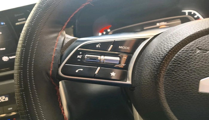 2024 KIA SONET HTK (O) 1.2 Petrol MT, Petrol, Manual, 44,463 km, interior