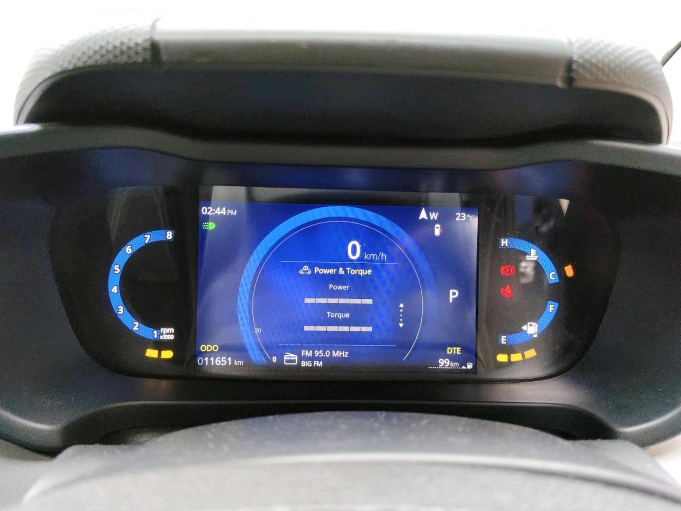 2024 Tata ALTROZ XZA Plus (S) Lux Petrol, Petrol, Automatic, 11,651 km, interior