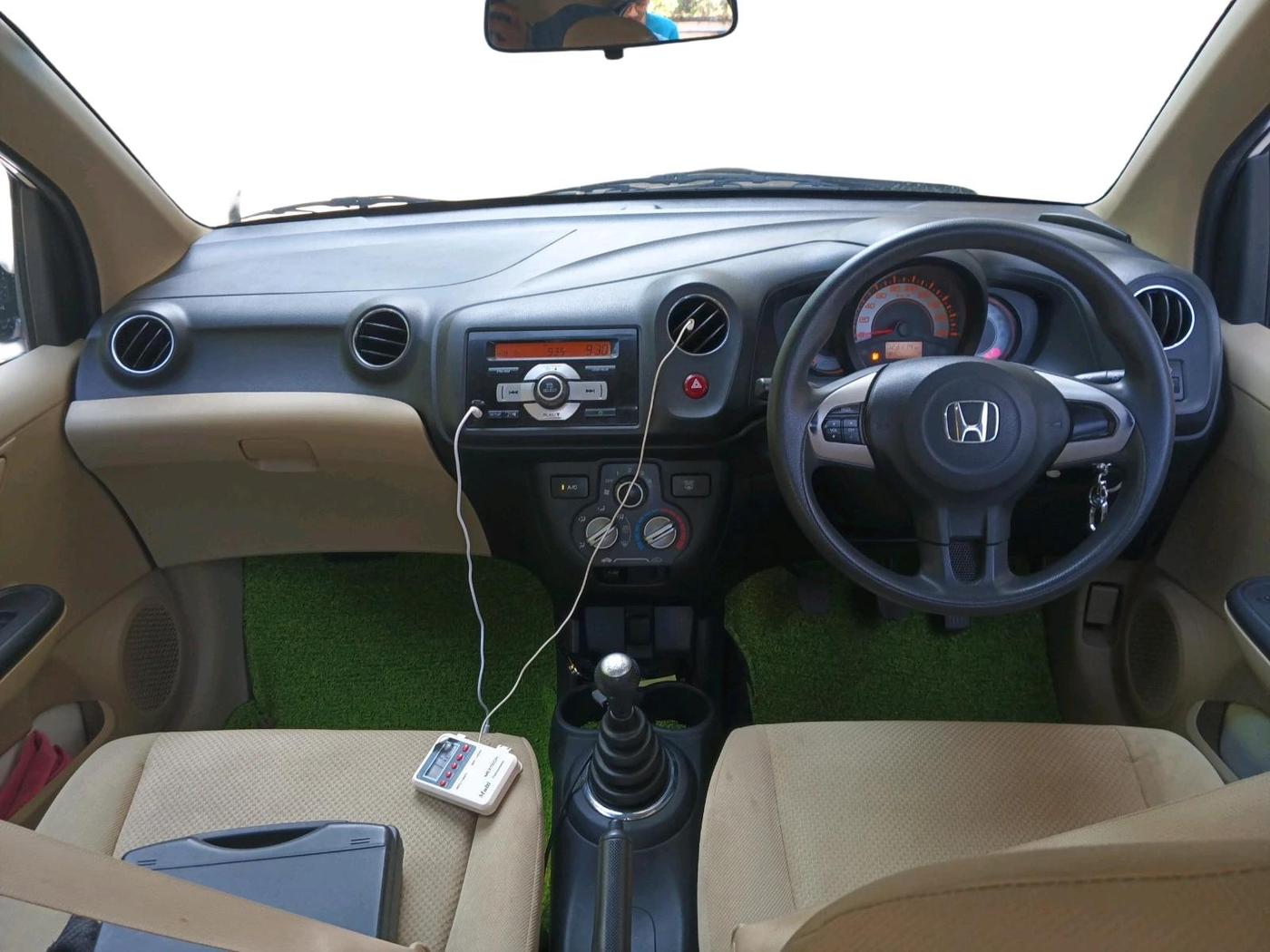 2014 Honda Brio S MT, Petrol, Manual, 23,114 km, interior