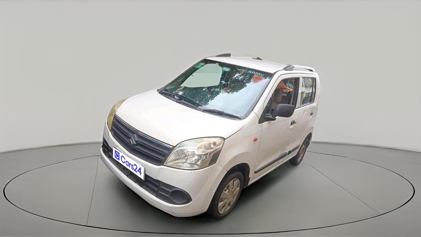 2012 Maruti Wagon R 1.0 LXI CNG, CNG, Manual, 1,04,923 km, exterior