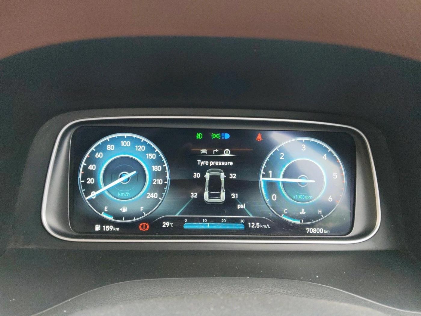 2021 Hyundai ALCAZAR PLATINUM 1.5 MT 7STR, Diesel, Manual, 70,800 km, interior