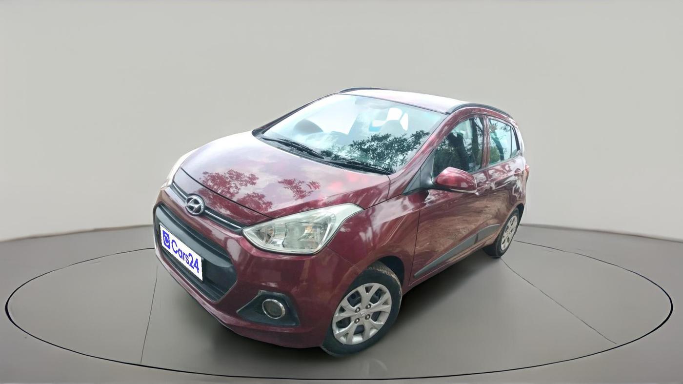 2015 Hyundai Grand i10 SPORTZ 1.2 KAPPA VTVT, CNG, Manual, 98,124 km, exterior