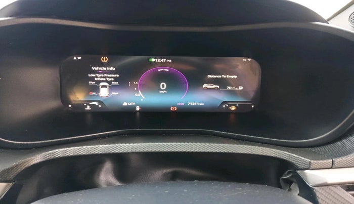 2023 Tata NEXON FEARLESS + S P MT, Petrol, Manual, 71,213 km, interior