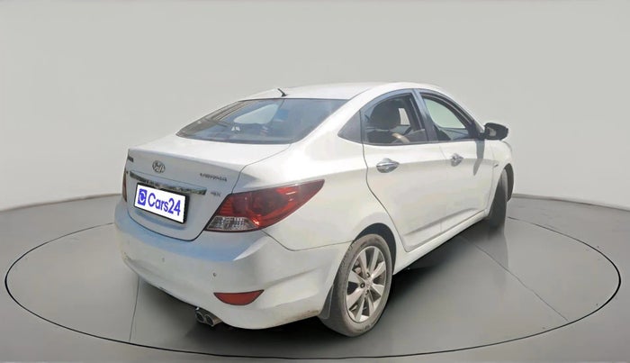 2012 Hyundai Verna FLUIDIC 1.6 VTVT SX OPT AT, Petrol, Automatic, 1,22,997 km, exterior