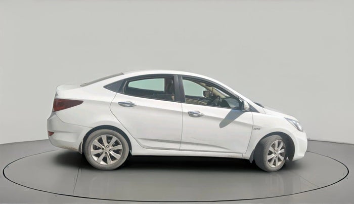 2012 Hyundai Verna FLUIDIC 1.6 VTVT SX OPT AT, Petrol, Automatic, 1,22,997 km, exterior