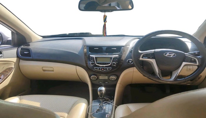 2012 Hyundai Verna FLUIDIC 1.6 VTVT SX OPT AT, Petrol, Automatic, 1,22,997 km, interior