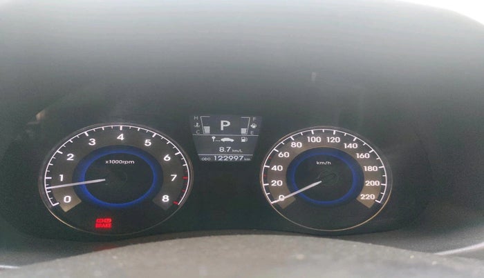 2012 Hyundai Verna FLUIDIC 1.6 VTVT SX OPT AT, Petrol, Automatic, 1,22,997 km, interior