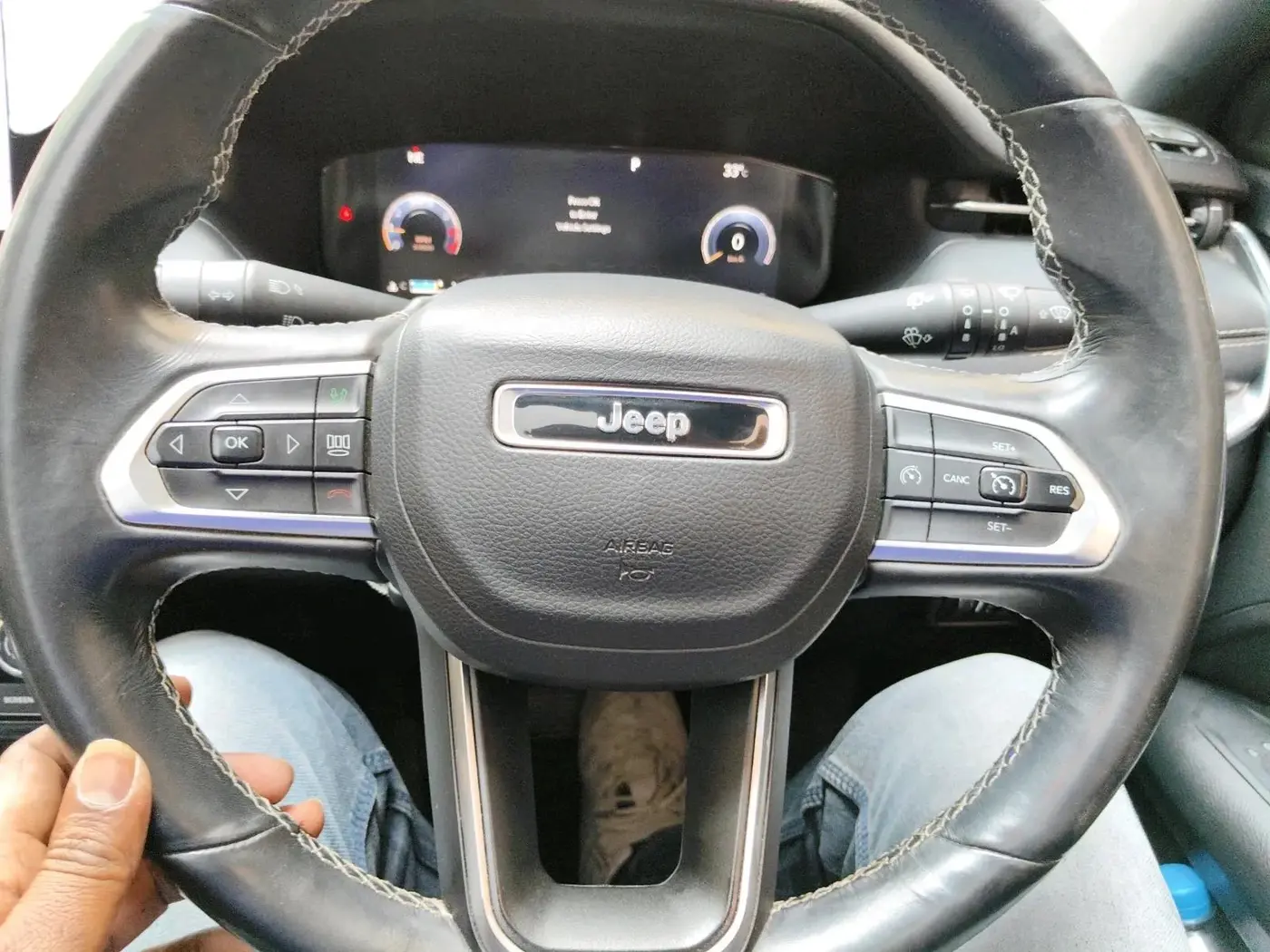 2022 Jeep Compass MODEL S (O) 1.4 PETROL DCT, Petrol, Automatic, 41,133 km, interior