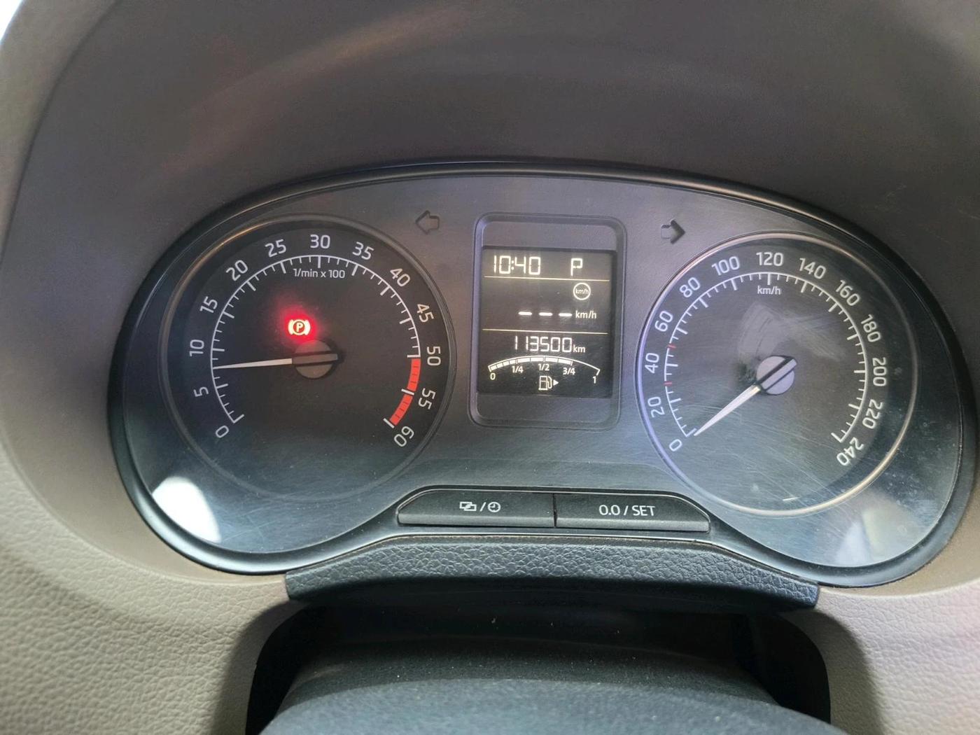 2016 Skoda Rapid AMBITION 1.5 TDI AT, Diesel, Automatic, 1,40,321 km, interior