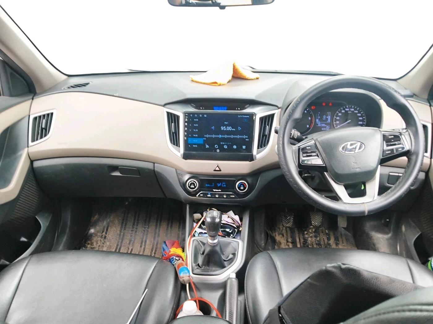 2017 Hyundai Creta SX PLUS 1.6 DIESEL, Diesel, Manual, 1,69,593 km, interior