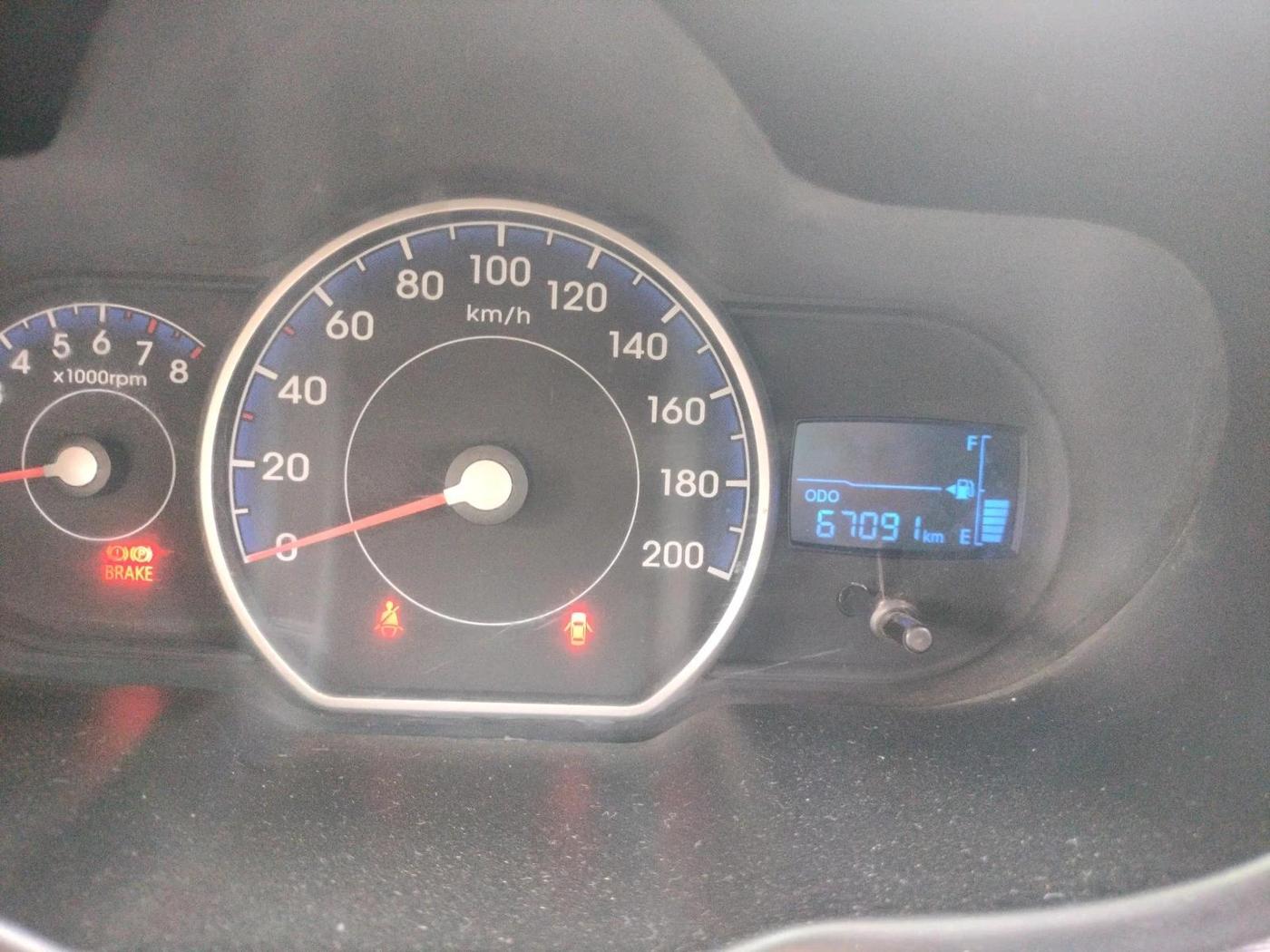 2010 Hyundai i10 SPORTZ 1.1, Petrol, Manual, 67,091 km, interior