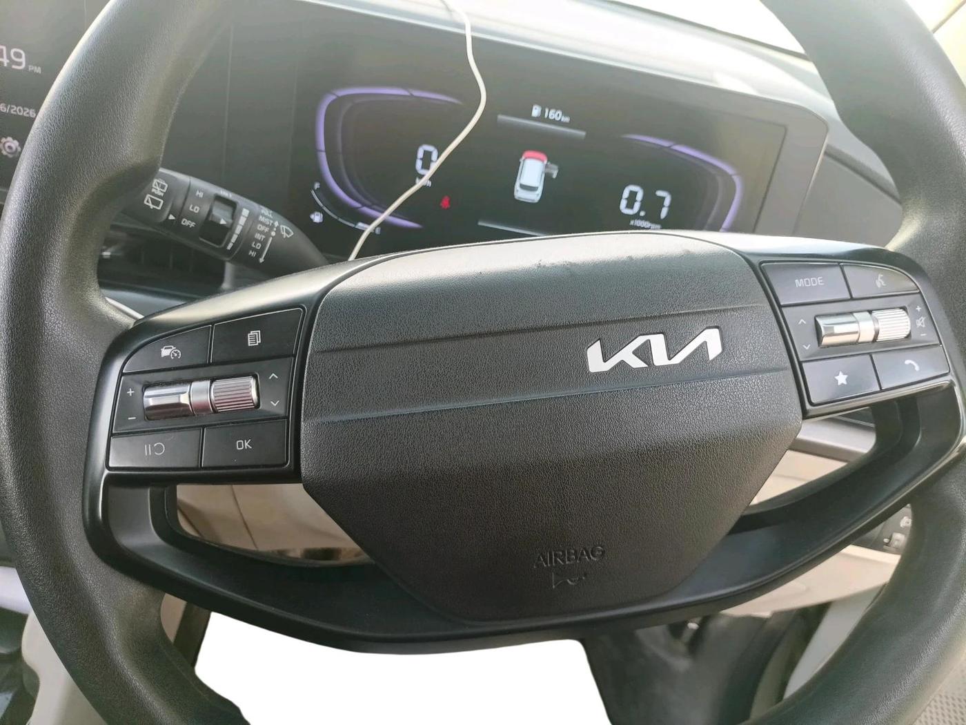2025 KIA Carens Clavis HTK Plus 1.5 Diesel MT, Diesel, Manual, 18,316 km, interior