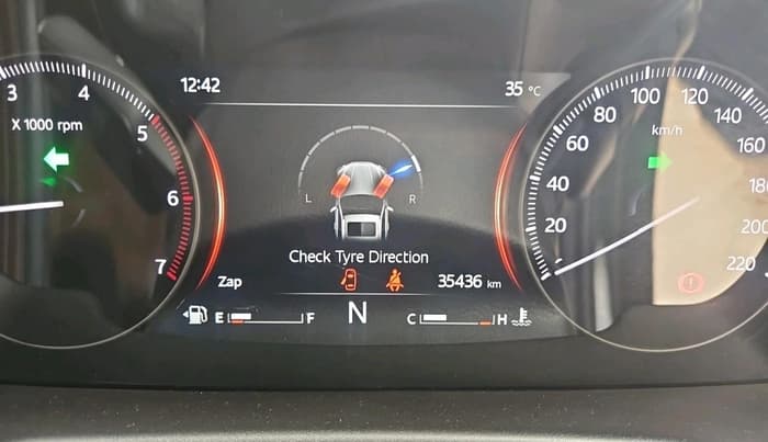 2023 Mahindra SCORPIO-N Z8 L DIESEL MT 2WD 7 STR, Diesel, Manual, 35,436 km, interior