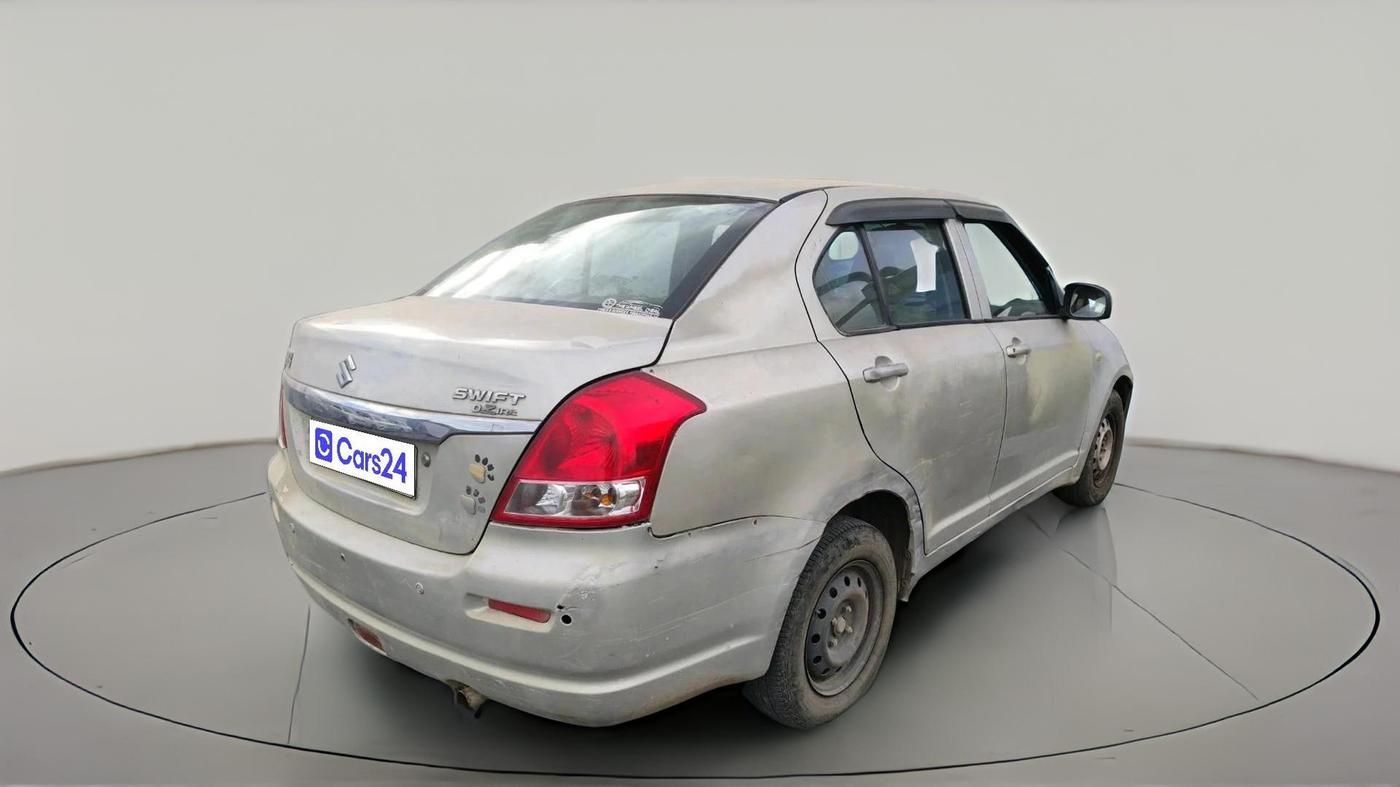 2011 Maruti Swift Dzire LXI, CNG, Manual, 99,216 km, exterior