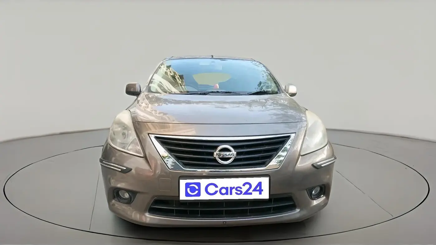 2013 Nissan Sunny XL CVT, CNG, Automatic, 1,28,281 km, exterior