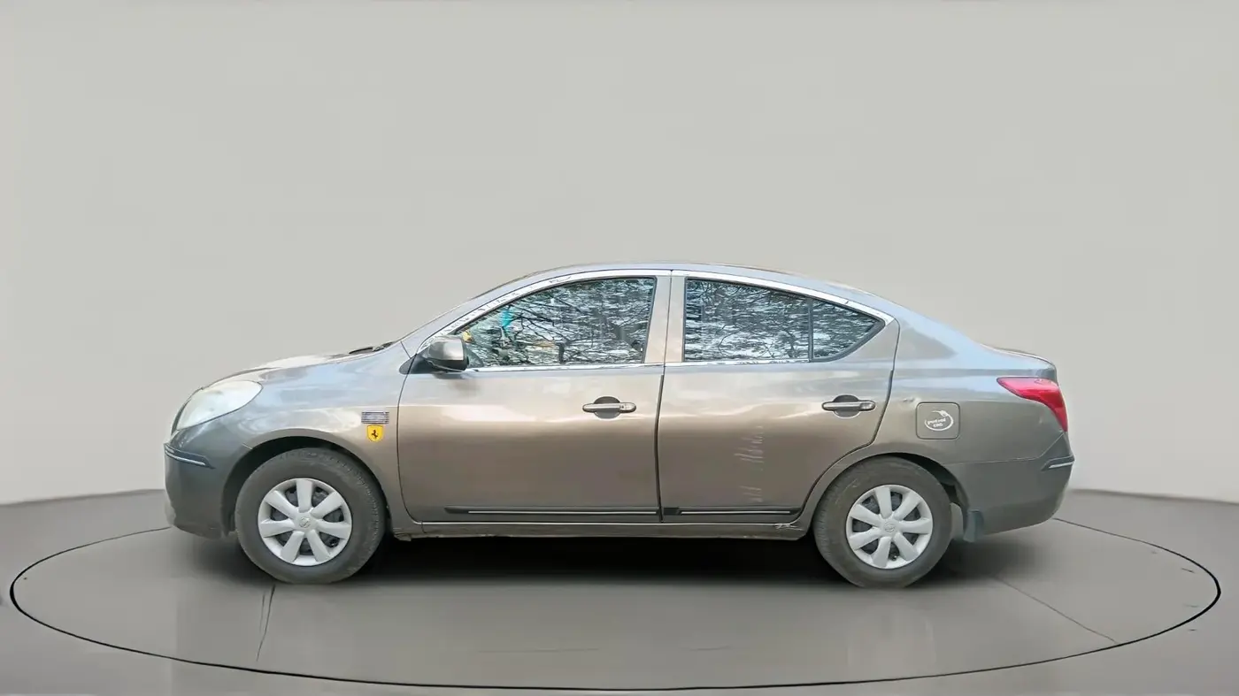 2013 Nissan Sunny XL CVT, CNG, Automatic, 1,28,281 km, exterior