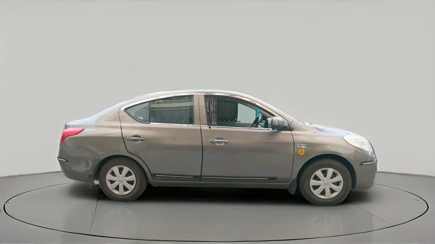 2013 Nissan Sunny XL CVT, CNG, Automatic, 1,28,281 km, exterior