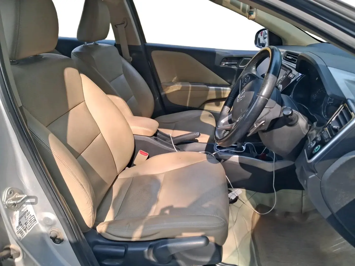 2017 Honda City 1.5L I-VTEC ZX CVT, Petrol, Automatic, 92,845 km, interior