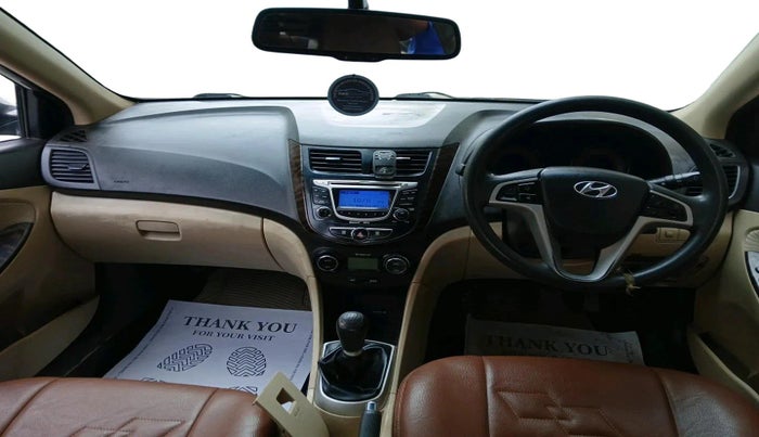 2011 Hyundai Verna FLUIDIC 1.6 VTVT SX, Petrol, Manual, 9,999 km, interior