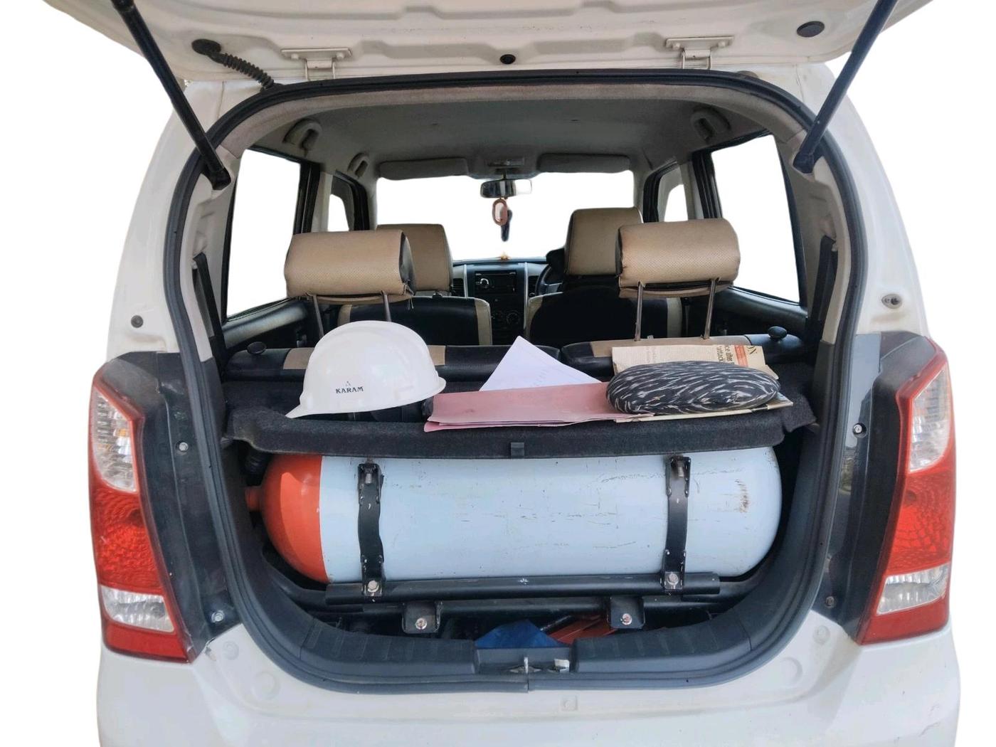2015 Maruti Wagon R 1.0 LXI CNG, CNG, Manual, 85,797 km, exterior