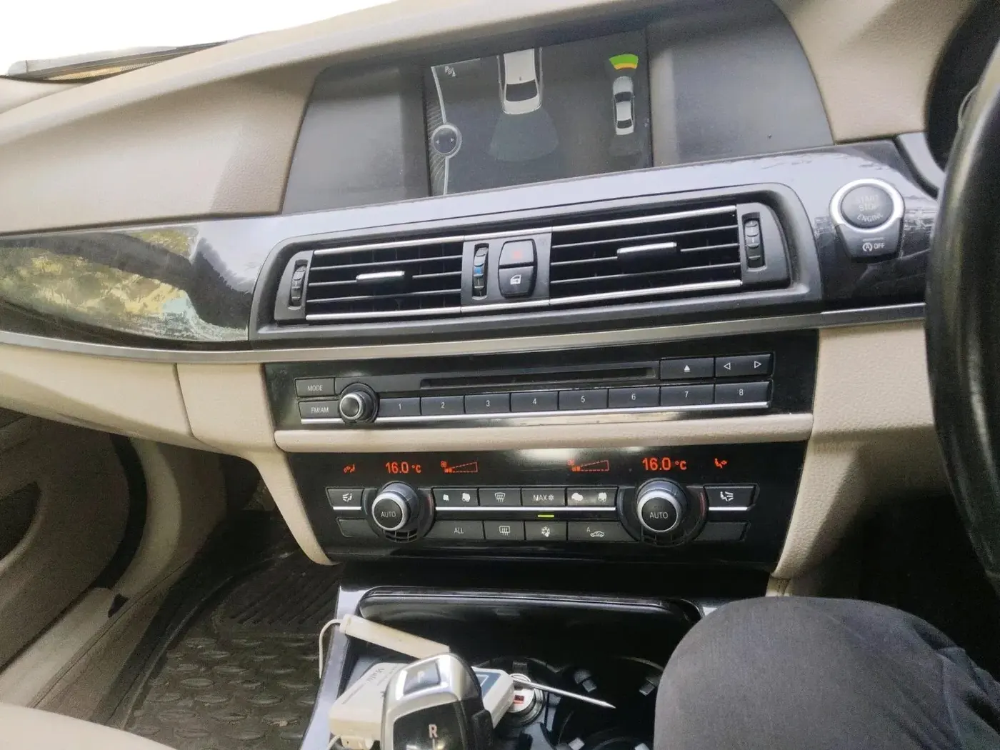 2012 BMW 5 Series 520D 2.0, Diesel, Automatic, 92,092 km, interior