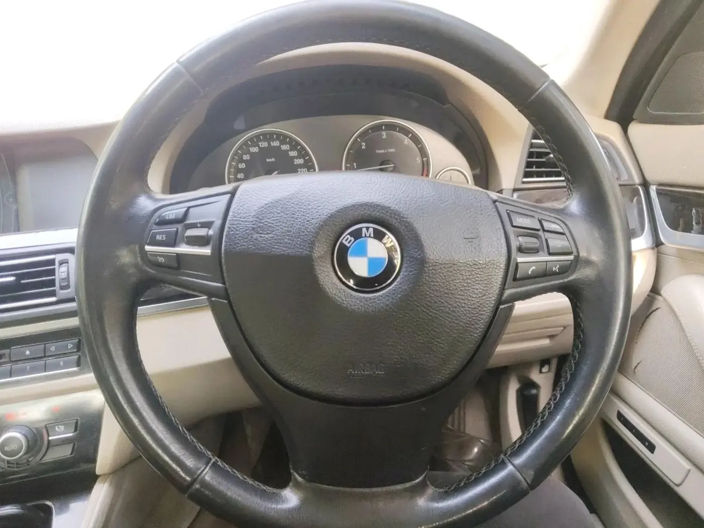 2012 BMW 5 Series 520D 2.0, Diesel, Automatic, 92,092 km, interior