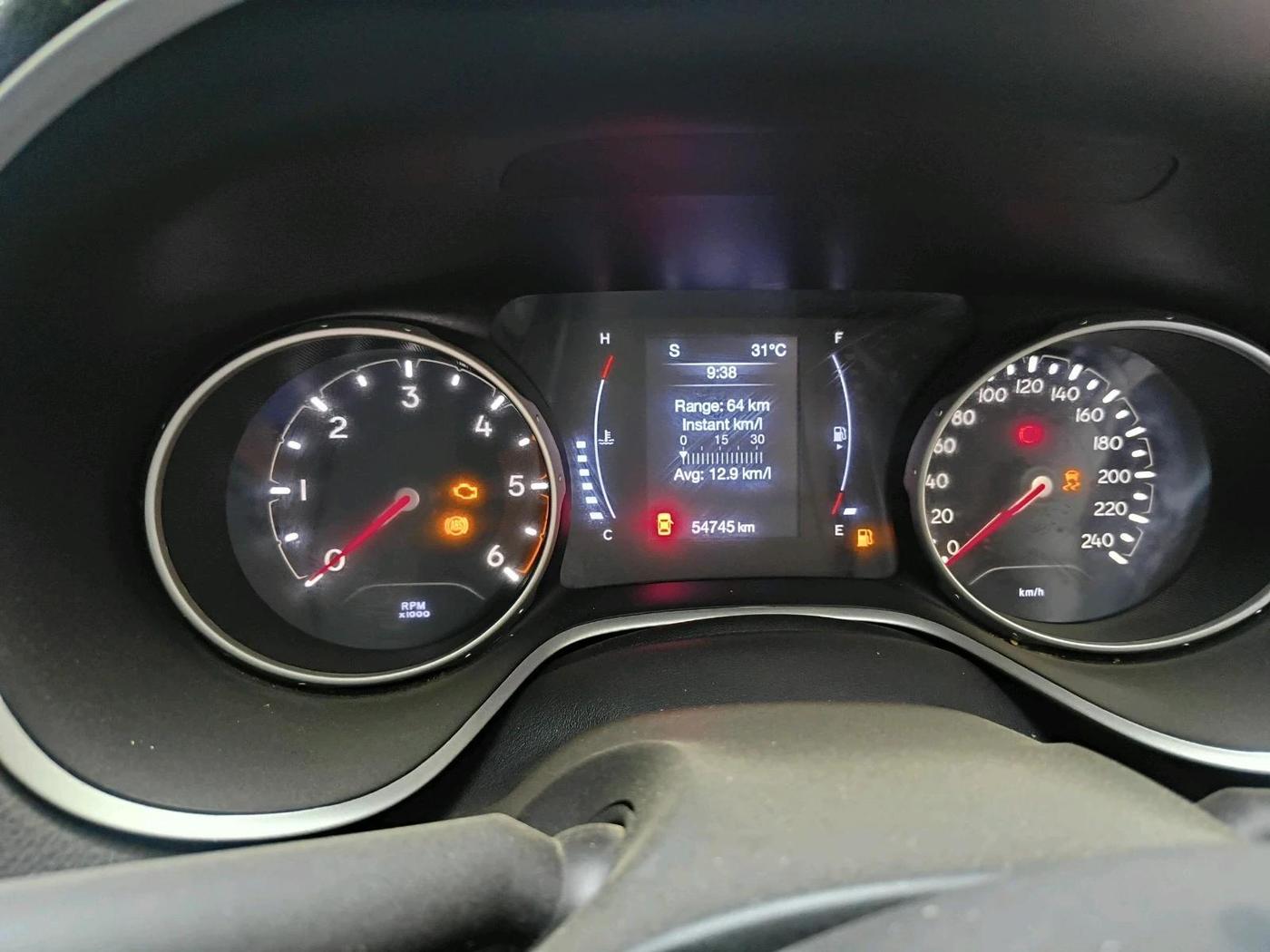 2018 Jeep Compass LIMITED (O) 2.0 DIESEL, Diesel, Manual, 54,745 km, interior