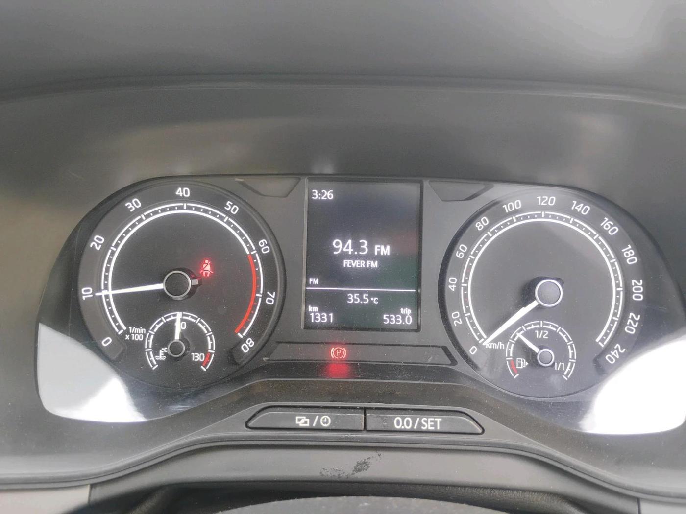 2025 Skoda KUSHAQ Sportline 1.0L TSI MT, Petrol, Manual, 1,331 km, interior